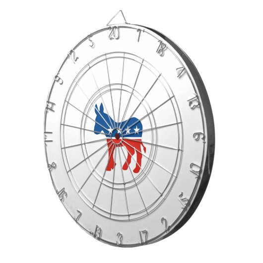 Demokrat-USA-Partypfeilbrett Vereinigte Staaten Dartscheibe (Vorderseite rechts)