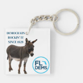 Demokraten 1828 Schlüsselanhänger (Rückseite)
