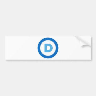 Demokraten Autoaufkleber