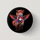 DEMOKRATEN BUTTON (Vorderseite)