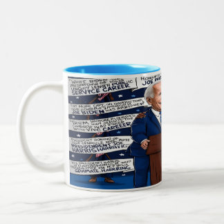 Demokraten ehren Biden, Embrace Harris - 11oz Cera Zweifarbige Tasse