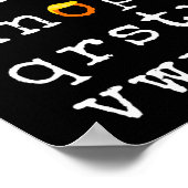 Demokraten Funny Wig Trump Wahlen Anti-Trump Poster (Ecke)