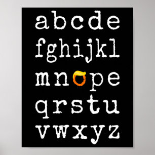 Demokraten Funny Wig Trump Wahlen Anti-Trump Poster