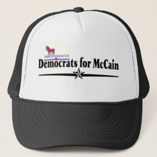 DEMOKRATEN FÜR MCCAIN TRUCKERKAPPE