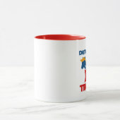 Demokraten für Trumpf 2016 Tasse (Zentrum)