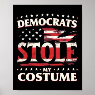 Demokraten haben mir Trump 2024 Halloween Co. Poster