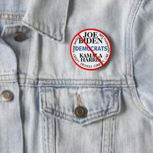 Demokraten Joe Biden Kamala Harris Button
