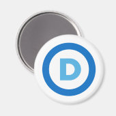 Demokraten Magnet (Vorderseite/Rückseite)