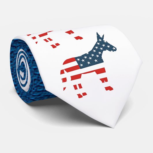 Demokraten Männergestalt Krawatte (Gerollt)