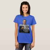 Demokraten Medicare No Advantage LBJ T-Shirt (Vorne ganz)