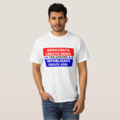 Demokraten schaffen Mobs T-Shirt (Vorne ganz)
