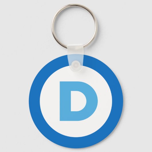 Demokraten Schlüsselanhänger (Vorderseite)