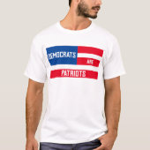 Demokraten sind Patriots-Shirt T-Shirt (Vorderseite)