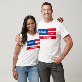 Demokraten sind Patriots-Shirt T-Shirt