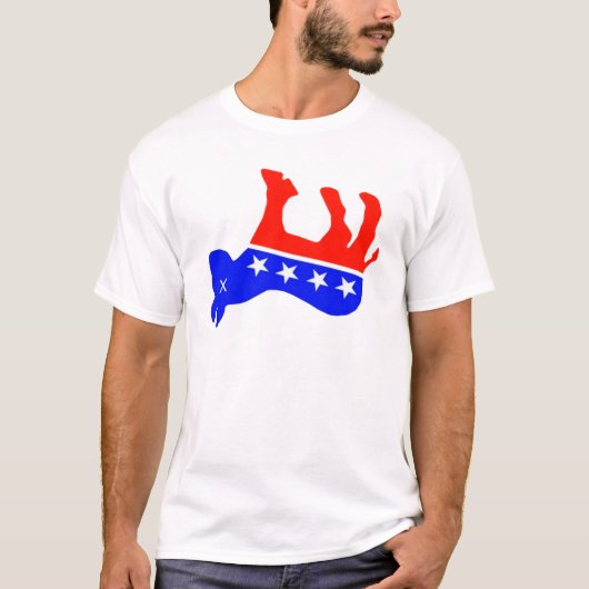 Demokraten tot T-Shirt (Vorderseite)