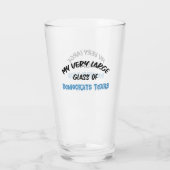 Demokraten tränen glas (Rückseite)