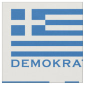 Demokratia Stoff (Nahaufnahme)