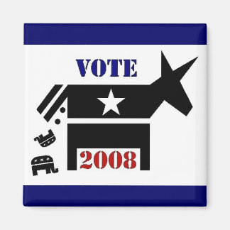 DEMOKRATIE 2008 AUF DEM PLATZ MAGNET