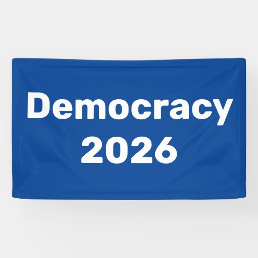 Demokratie 2026 Zwischenwahlen Banner (Horizontal)