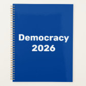 Demokratie 2026 Zwischenwahlen Planer (Vorderseite)