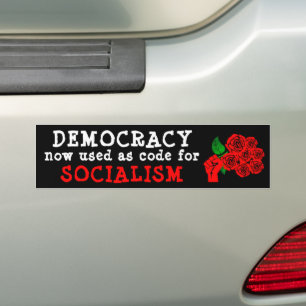Demokratie Autoaufkleber