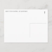 Demokratie braucht Mut | Flagge | Postkarte (Rückseite)