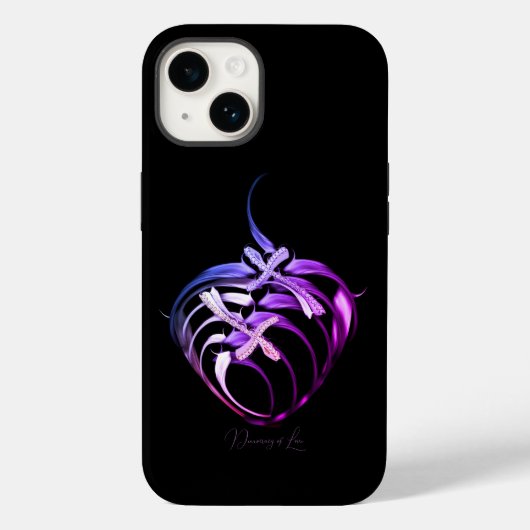 "Demokratie der Liebe", Apple iPhone 14 Fall Case-Mate iPhone Hülle (Rückseite)