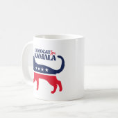 Demokratie für Kamala Kaffeetasse (Vorderseite Links)