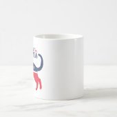 Demokratie für Kamala Kaffeetasse (Mittel)