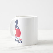 Demokratie für Kamala Kaffeetasse (Vorderseite Links)