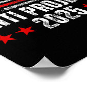 Demokratie gegen Projekt 2025 Stopp Projekt 2025 A Poster (Ecke)