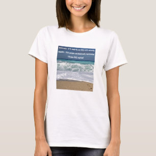 Demokratie gegen Republik (leicht) T - Shirt