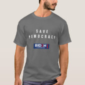 DEMOKRATIE gerettet T-Shirt (Vorderseite)