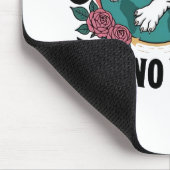 Demokratie hat keine Könige 86 47 Tiger Mousepad (Ecke)