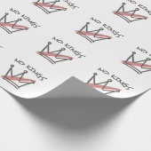 Demokratie hat keinen König-Librety-Status USA Geschenkpapier (Ecke)