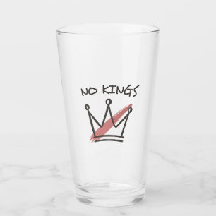 Demokratie hat keinen König-Librety-Status USA Glas