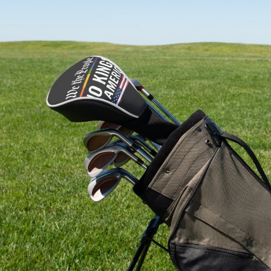 Demokratie hat keinen König-Librety-Status USA Golf Headcover (In SItu)