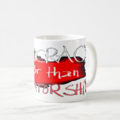 Demokratie ist besser als Diktatur Kaffeetasse (VorderseiteRechts)