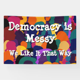 Demokratie ist chaotisch banner