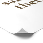 Demokratie kann nicht erfolgreich sein - Zitat zur Poster (Ecke)