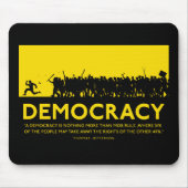 Demokratie Mousepad (Vorne)