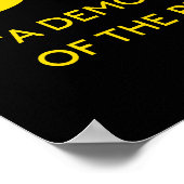 Demokratie-Poster Poster (Ecke)