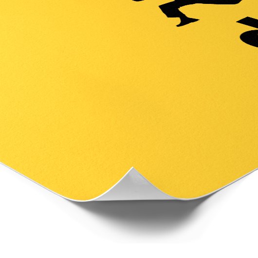 Demokratie regiert panoramisches Poster (Ecke)