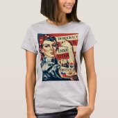 Demokratie/ Schutz des T - Shirt (Vorderseite)