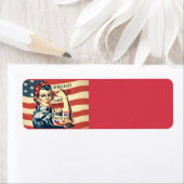 Demokratie/ Schutz: Rückgabe des Adressenlabels (Insitu)