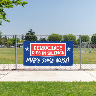 Demokratie stirbt in Stille Banner