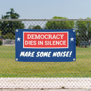 Demokratie stirbt in Stille Banner