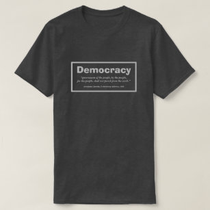 Demokratie, T-Shirt