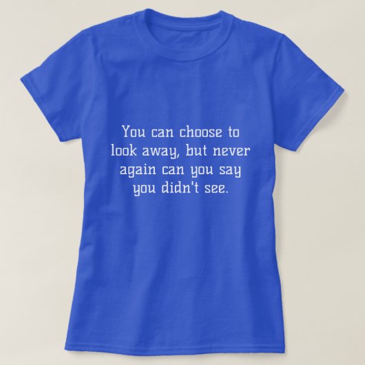 Demokratie T-Shirt (Design vorne)