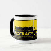 Demokratie-Tasse Tasse (Vorderseite Links)
